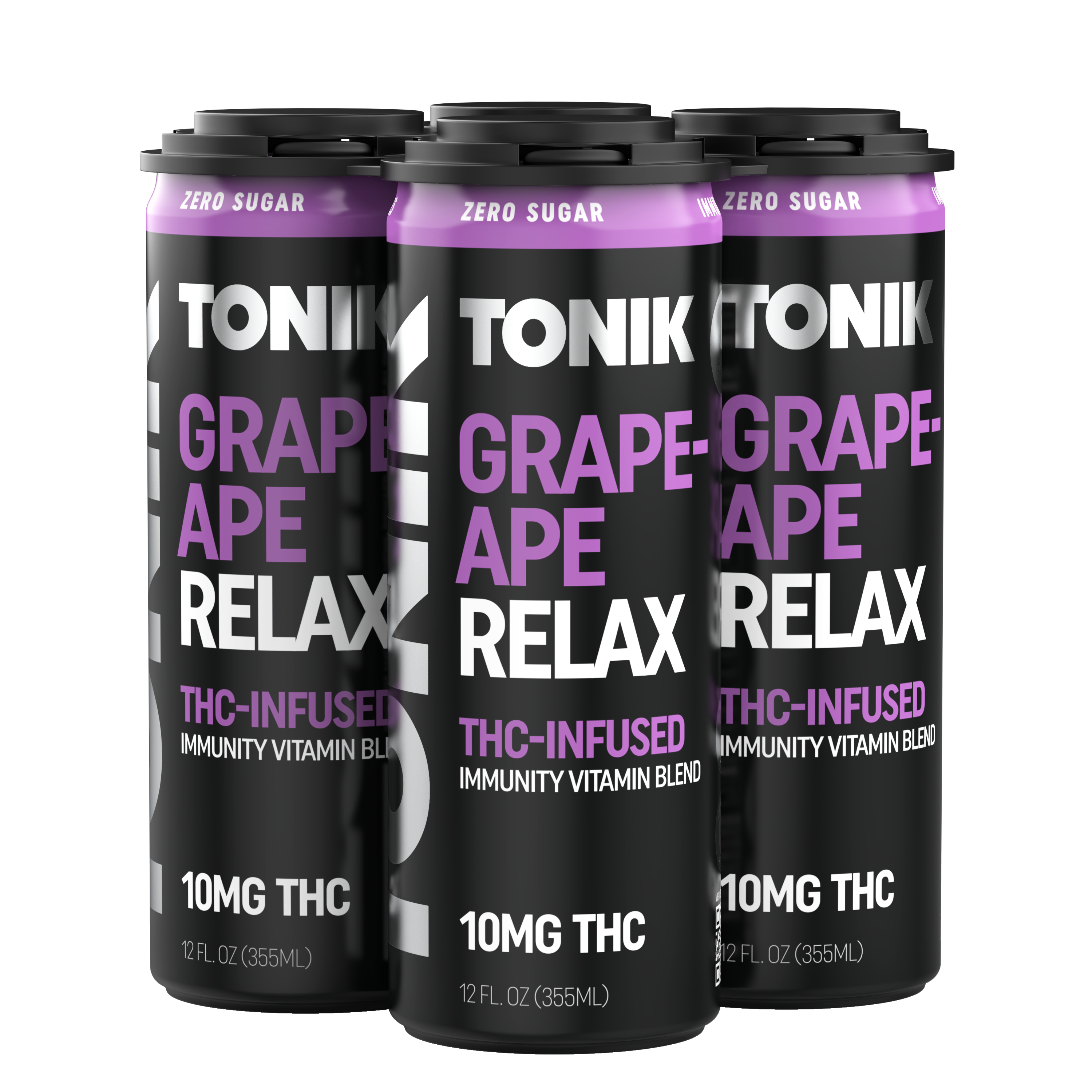 Grape Ape Relax (10mg THC) 4-Pack