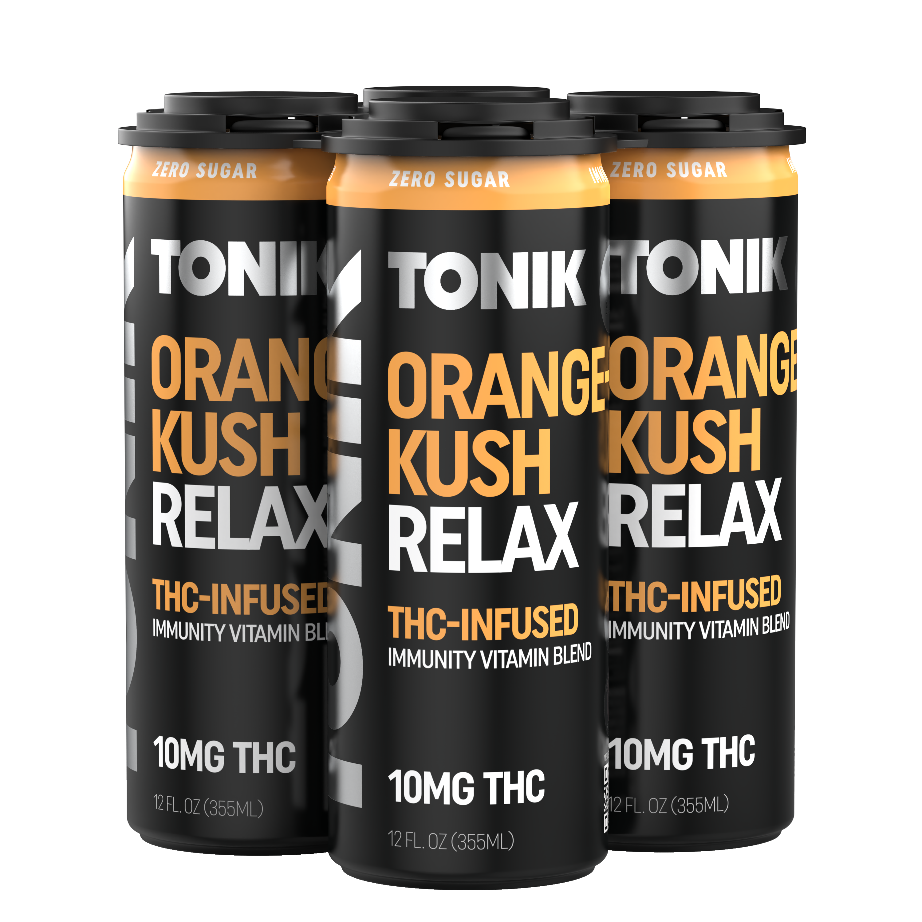 Orange Kush OG Relax (10mg THC) 4-Pack