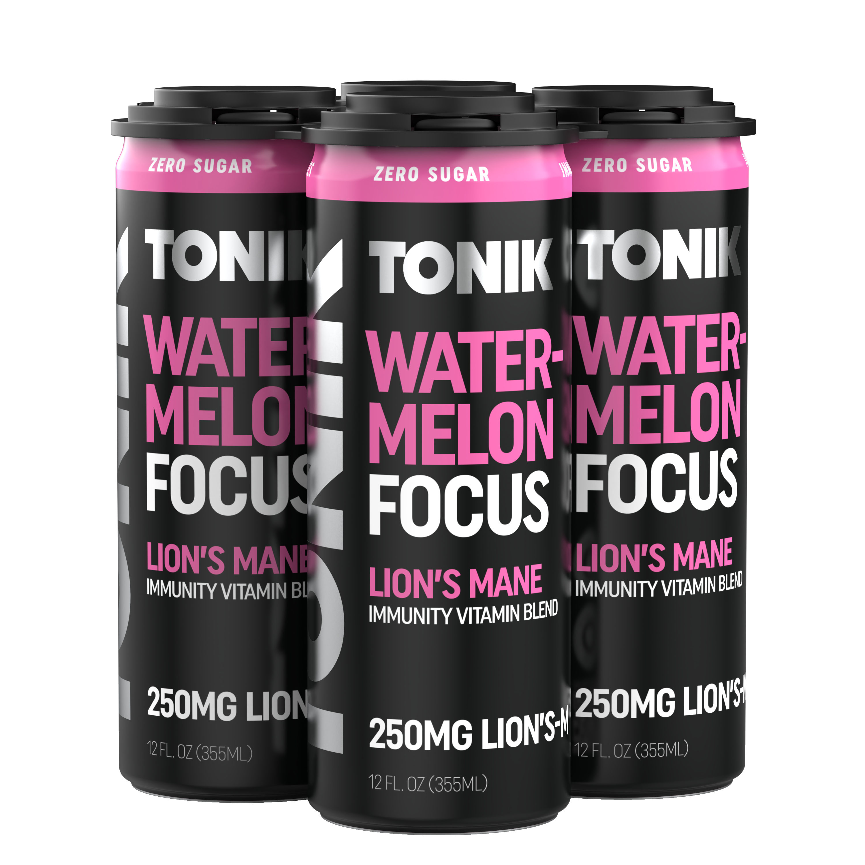 Watermelon Focus (250mg Lion's Mane) 4-Pack