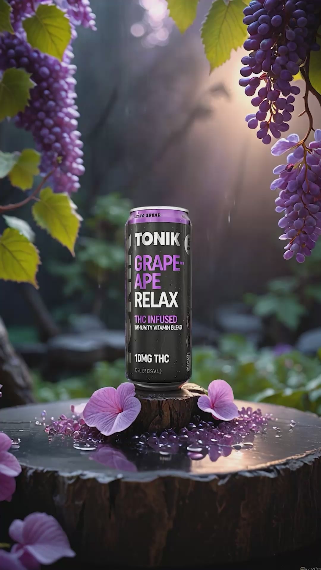 Grape Ape Relax (10mg THC) 4-Pack – Tonik
